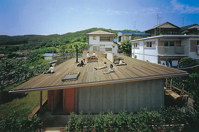 Roof House in Hadano, Japan.