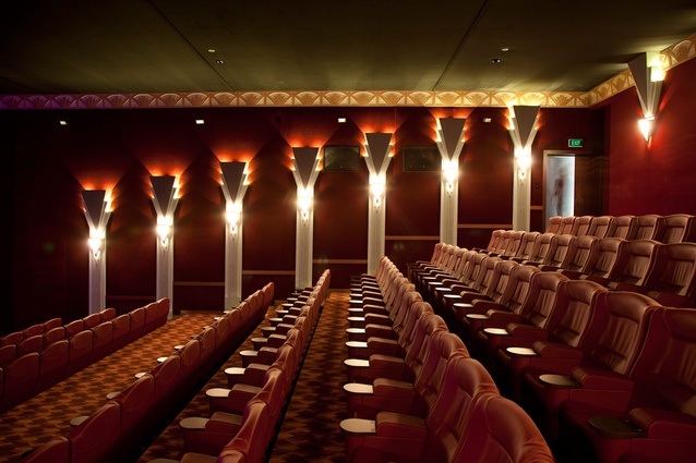 Cinema interior.