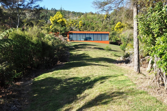 Maungakawa House by Patterson Associates Ltd was a winner in the Housing category. The projects was also a recipient of the Resene Colour Award.