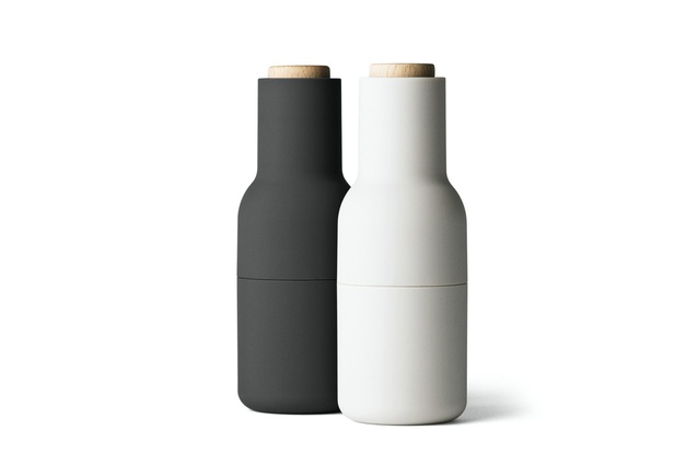 Minimalism never looked so good. The <a href="https://www.letliv.co.nz/products/bottle-grinder-ash-carbon" target="_blank"><u>Norm bottle grinder set in ash and carbon</u></a> will add a new dimension to your table.