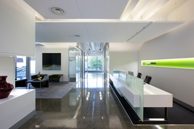 The offices of Staples Rodway Accountants by Wingate + Farquhar was a winner in the Interior Architecture category.