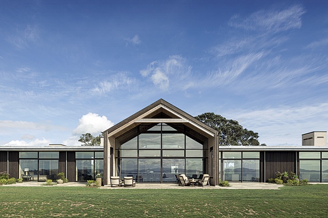 Hilltop House, Purerua Peninsula by Cheshire Architects.