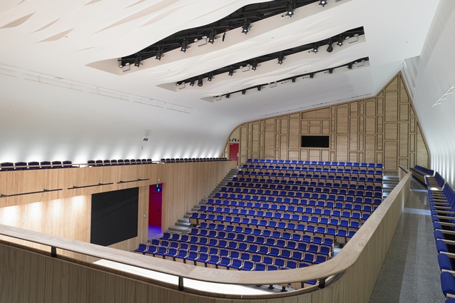 Education winner: The Blyth Performing Arts Centre by Stevens Lawson Architects. This project also won the New Zealand Architecture Medal.