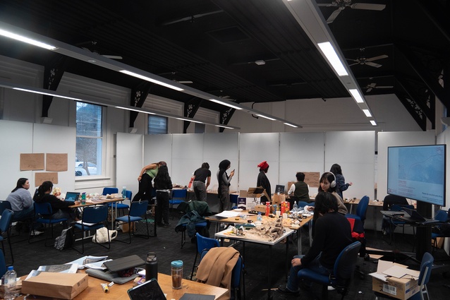The competition attracted 70 students from across Auckland's top architecture schools.